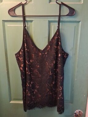 Space 46 Boutique Black Lace Camisole